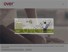 Tablet Screenshot of over-srl.com